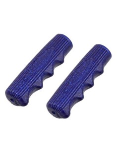Grips 7/8 long 115mm Kraton Rubber 212 Sparkle/Blue.